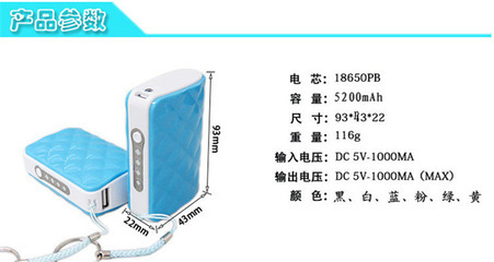 菠蘿充電寶 小巧便攜，電力強勁的移動電源